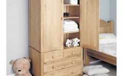 Childrens Wardrobes with Drawers and Shelves