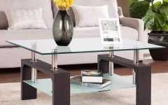 Rectangular Glass Top Coffee Tables