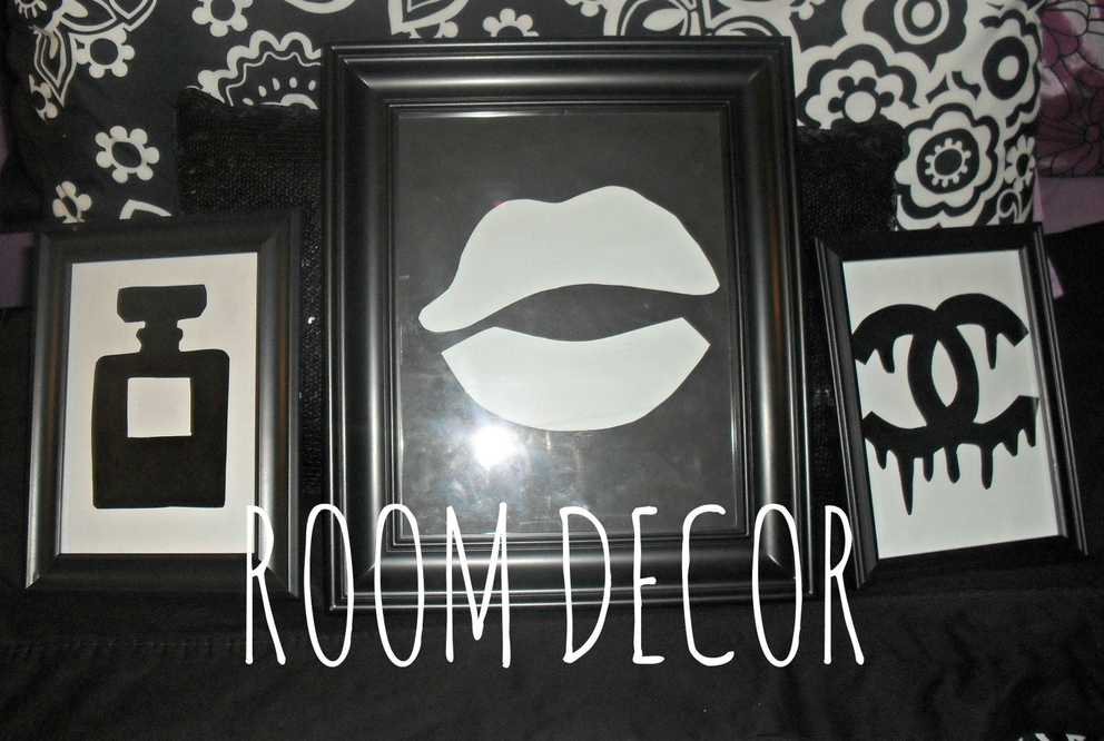 Diy Room Decor: Stencil Wall Decor (chanel Dripping Logo/perfume Pertaining To Chanel Wall Decor (Photo 7 of 20)