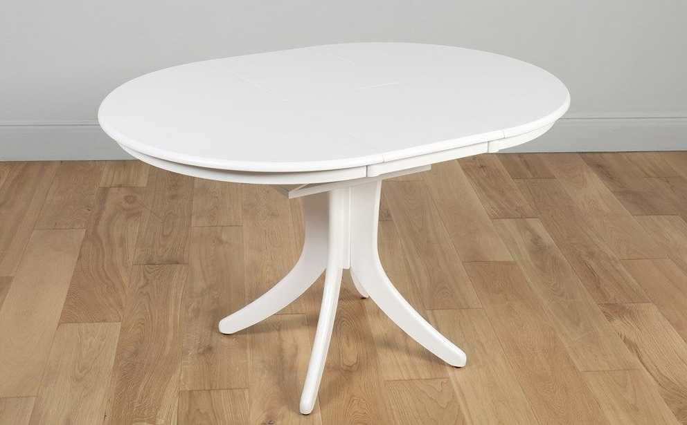 Featured Photo of Round White Extendable Dining Tables