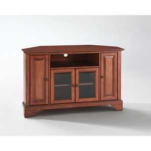 Featured Photo of Alexandria Corner Tv Stands For Tvs Up To 48" Mahogany