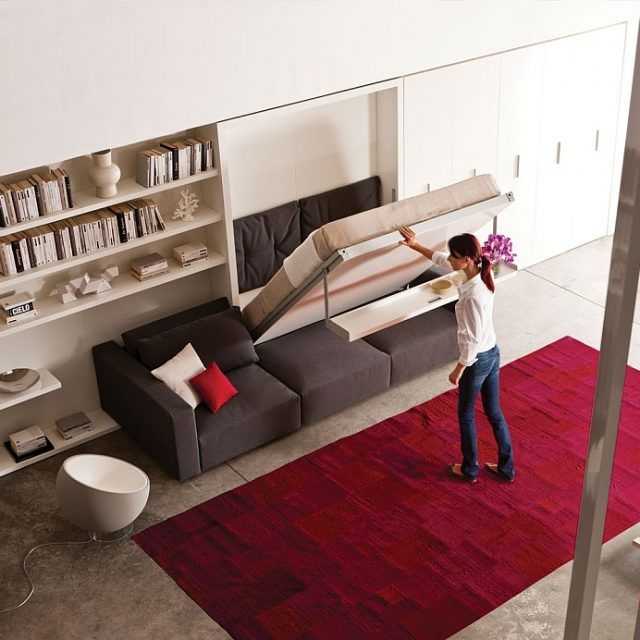 3 Brilliant Ideas of Modern Comfortable Folding Wall Beds