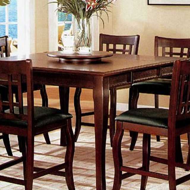 Dark Oak Wood Dining Tables
