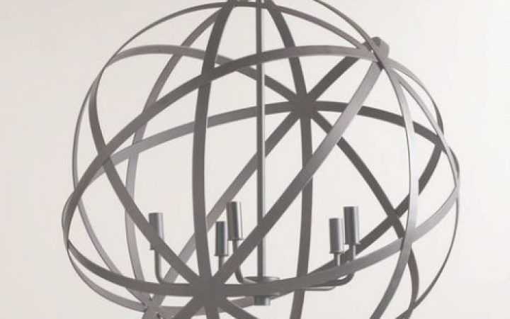 45 Collection of Large Orb Chandelier