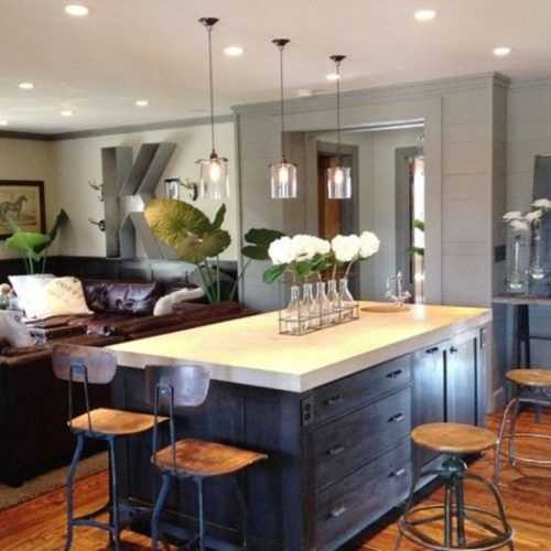 Brushed Nickel Pendant Lights For Kitchen Island (Photo 2 of 10)