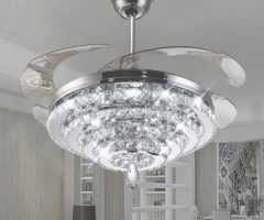 Ceiling Fan with Crystal Chandelier