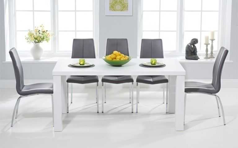 Gloss White Dining Tables And Chairs With Best And Newest High Gloss Dining Table Sets (Gallery 1 of 20)