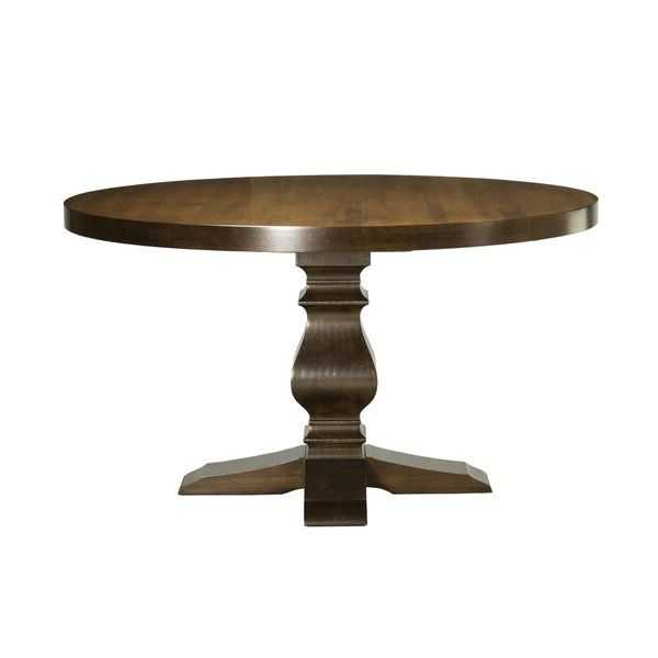 Featured Photo of Gaspard Extendable Maple Solid Wood Pedestal Dining Tables