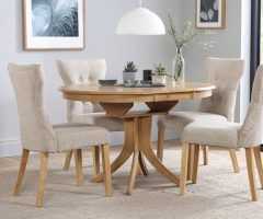 Round Extending Dining Tables and Chairs