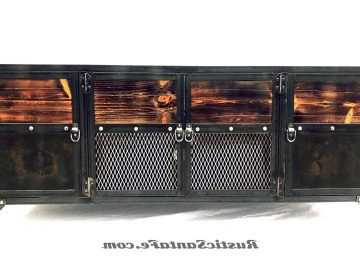 Industrial Metal Tv Stands