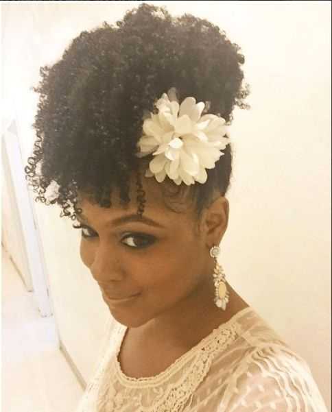 Featured Photo of Wedding Hairstyles For Natural Hair