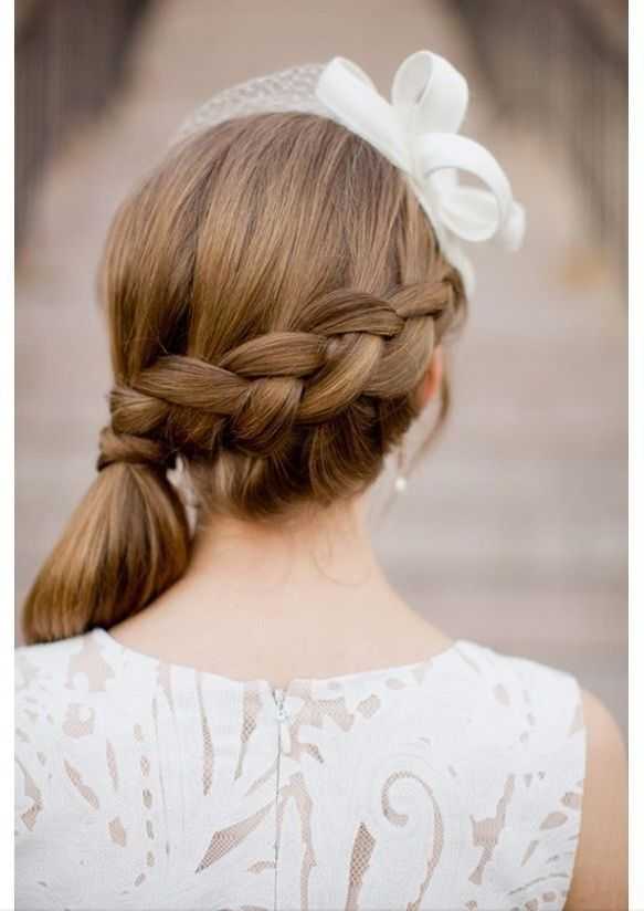 Featured Photo of Wedding Hair For Young Bridesmaids