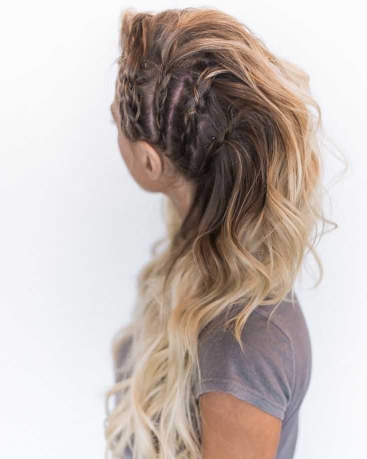 Featured Photo of Long Braided Faux Hawk