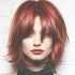 Red Medium Hairstyles