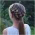 Two Braids into One Braided Ponytail