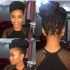 Pulled Back Beaded Bun Braided Hairstyles