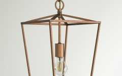 15 Ideas of One-light Lantern Chandeliers