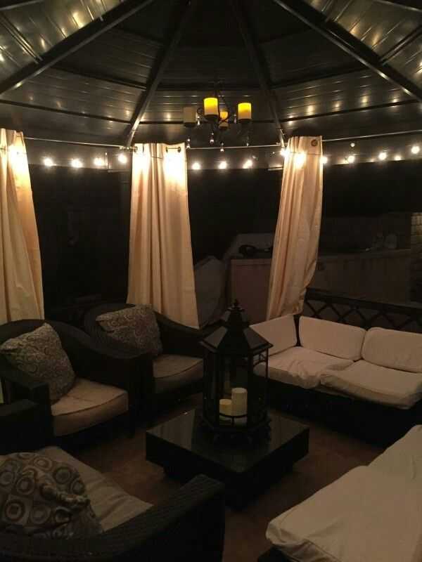 Featured Photo of Gazebo With Lighting Ideas