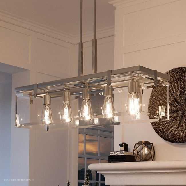 Featured Photo of Brushed Nickel Modern Chandeliers