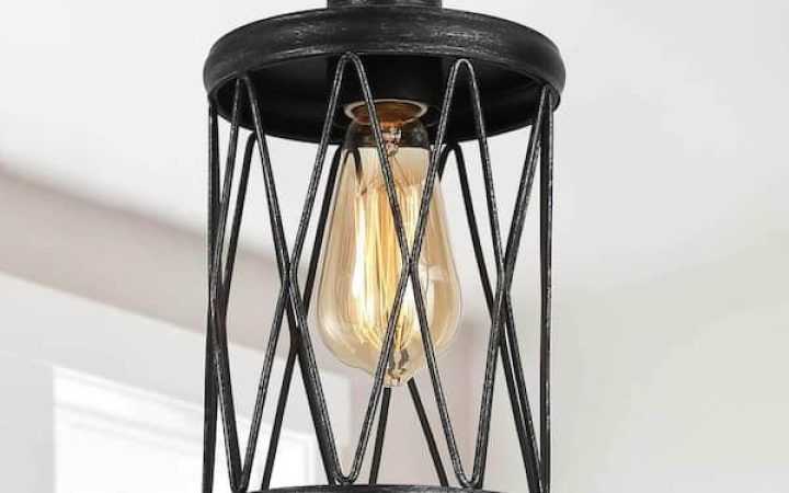 2023 Latest Cage Metal Shade Lantern Chandeliers