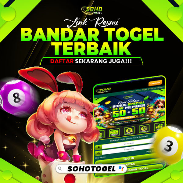 SOHOTOGEL Daftar Bandar Togel Online Terbaik & Layanan Online 24 Jam
SOHOTOGEL Daftar Bandar Togel Online Terbaik & Layanan Online 24 Jam