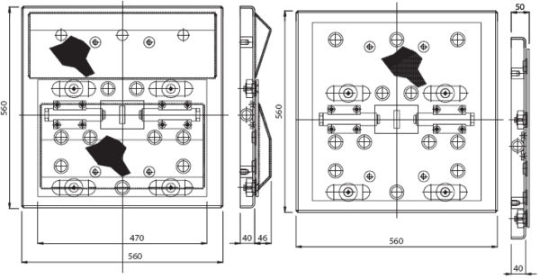 Play Detectors Shaker Plates In-Platform Dimensions for MOT Bay from Concept Garage Equipment