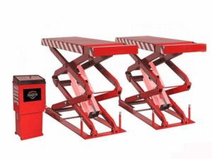 Scissor Lift 3.5 Tonne Short Full Height Recessed by Concept Garage Equipment