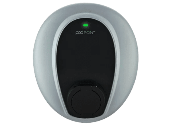 Pod Point Charger wifi EV charging untethered by Concept Garage Equipment