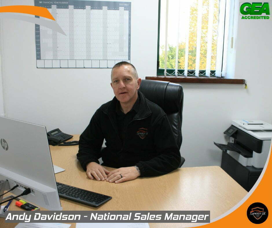 Andy Davidson National Sales Manager at GEA Accredited Concept Garage Equipment