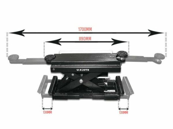 Jacking Beam manual operated 3 tonne by Concept Garage Equipment