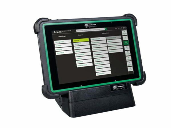 Hella Gutmann Mega Macs X Diagnostics Screen from Concept Garage Equipment