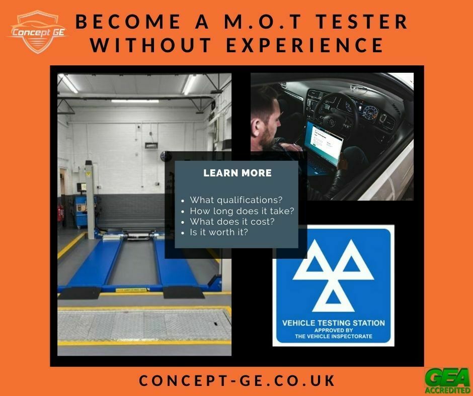 How to become a M.O.T tester without experience by Concept Garage Equipment