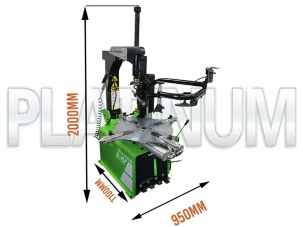 Tyre Changer Fully Automatic G22 Guarder car or motorcycle dimensions from Concept Garage Equipment