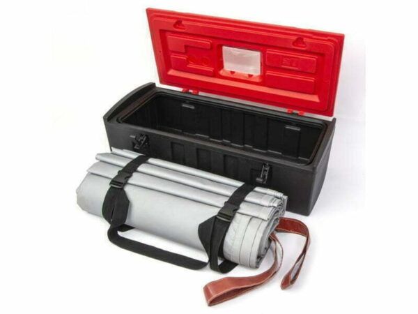 EV Fire Blanket Storage Box Open