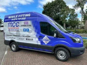Mobile Tyre Fitting Van Case Study