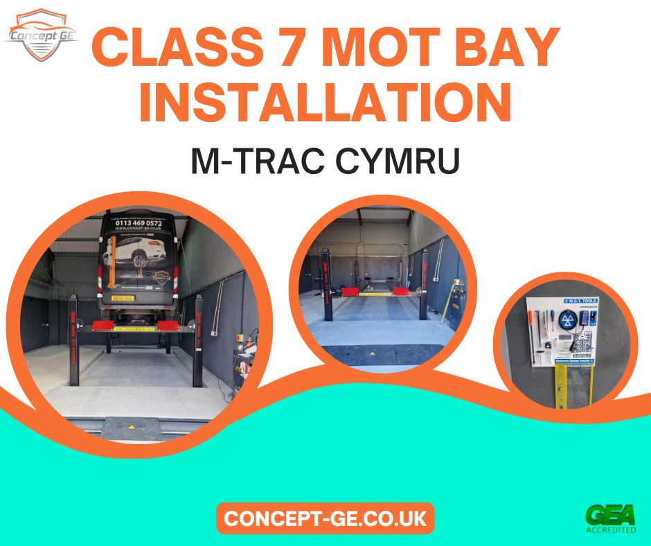 Class 7 MOT Bay Installation for M-Trac Cymru