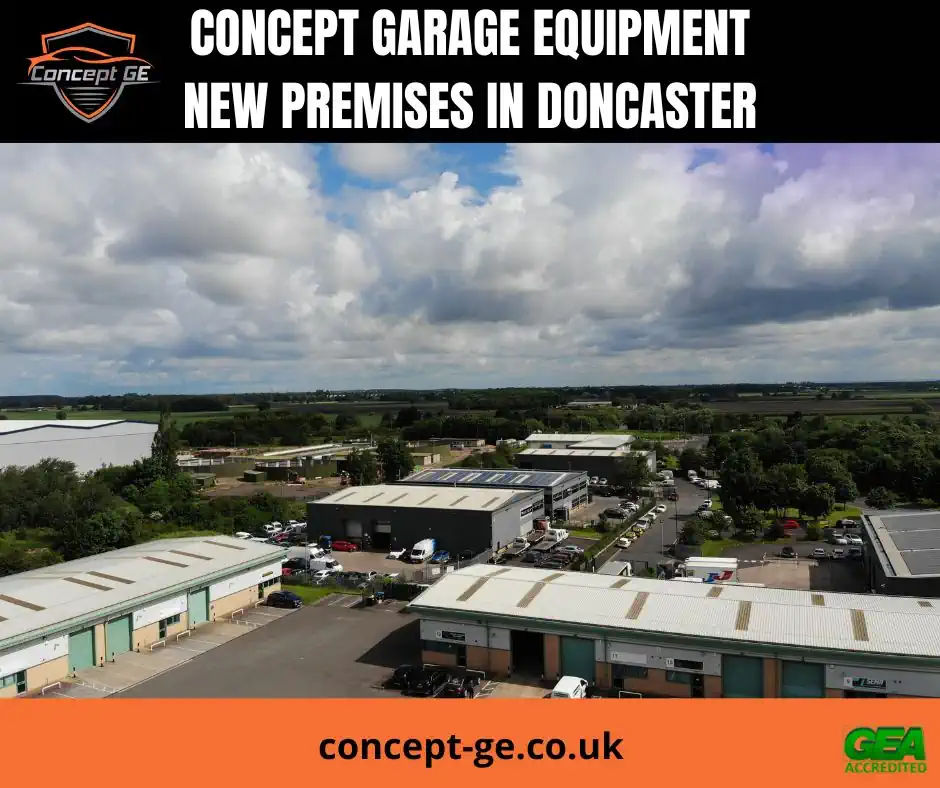 Concept Garage Equipment new premises in Doncaster