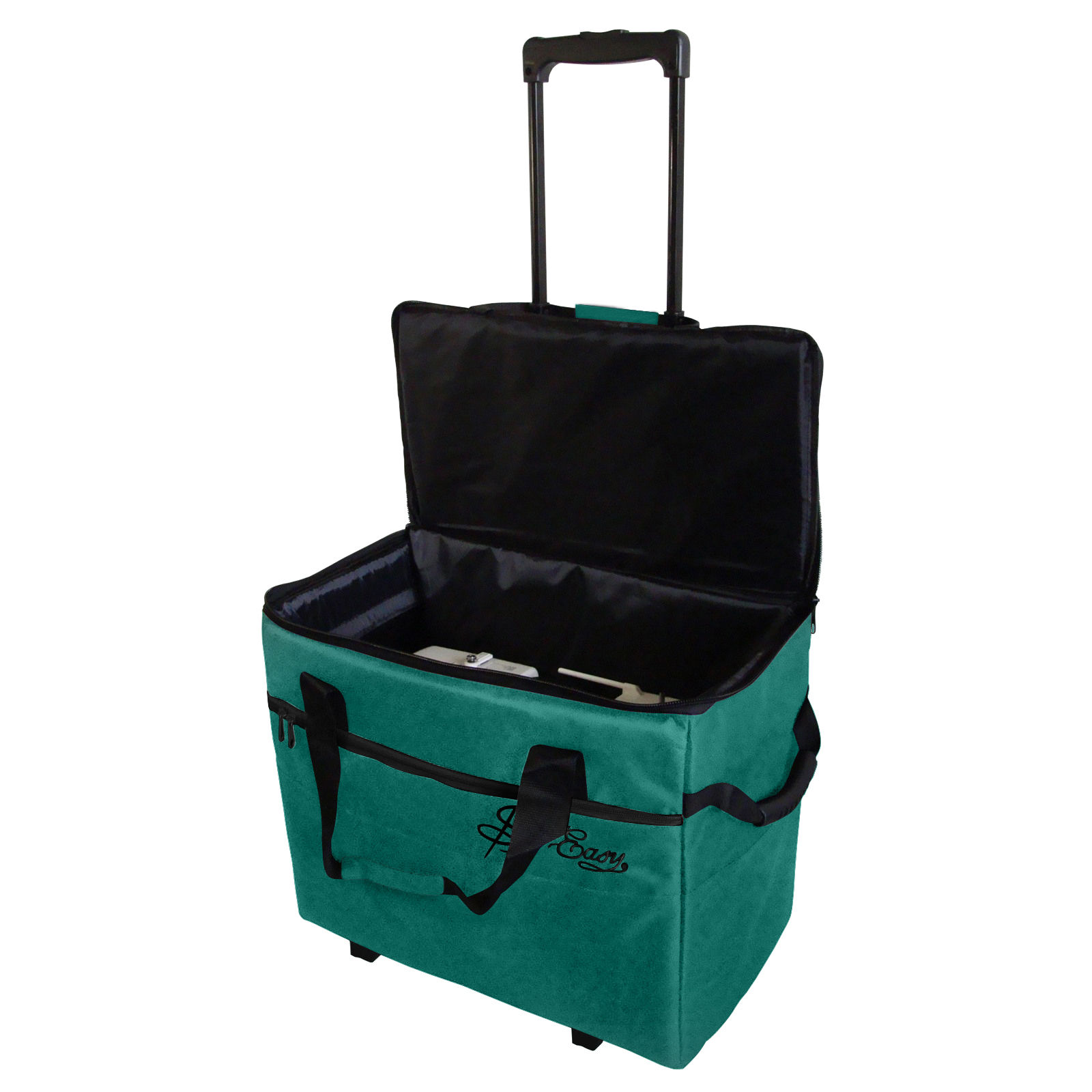 Sewing Machine Trolley Bag on wheels fits Janome Singer Brother Elna