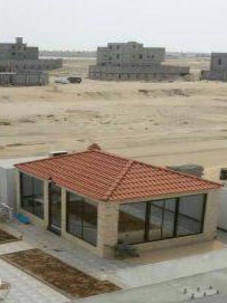 مشروع إنشاء الملاحق والمجالس الخارجية في حي الياسمين