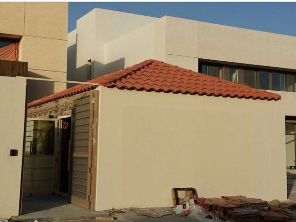 غرفة حراسة ومكتب موقع مشروع