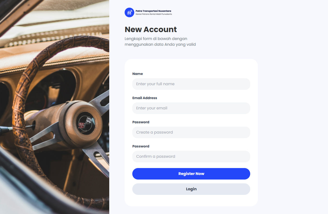 Fullstack Laravel And Midtrans: Create an Online Vehicle Rental Website