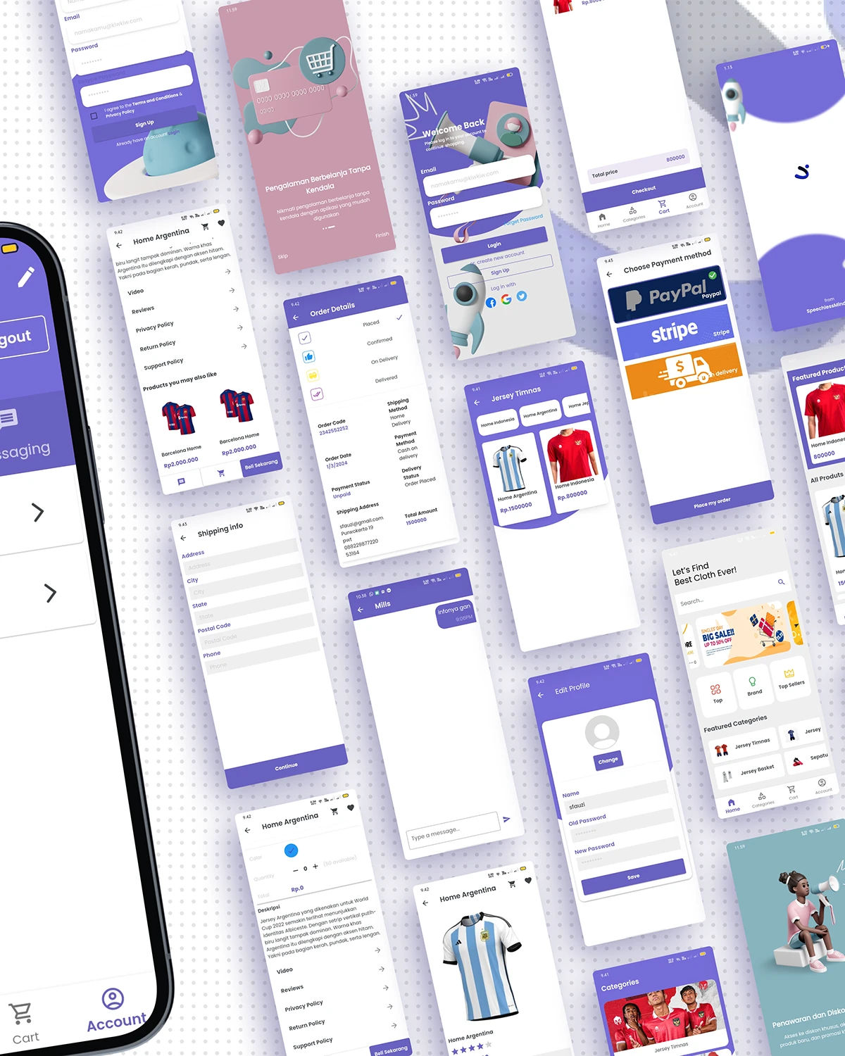 KiwKiw Store - E-Commerce Sports App
