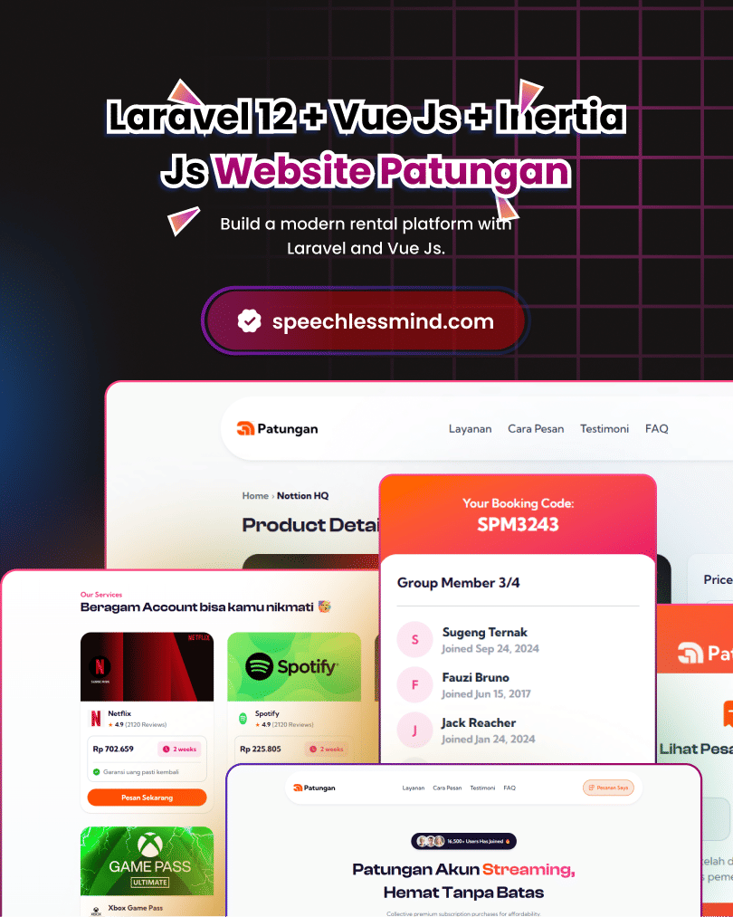 Design Post Website Patungan
