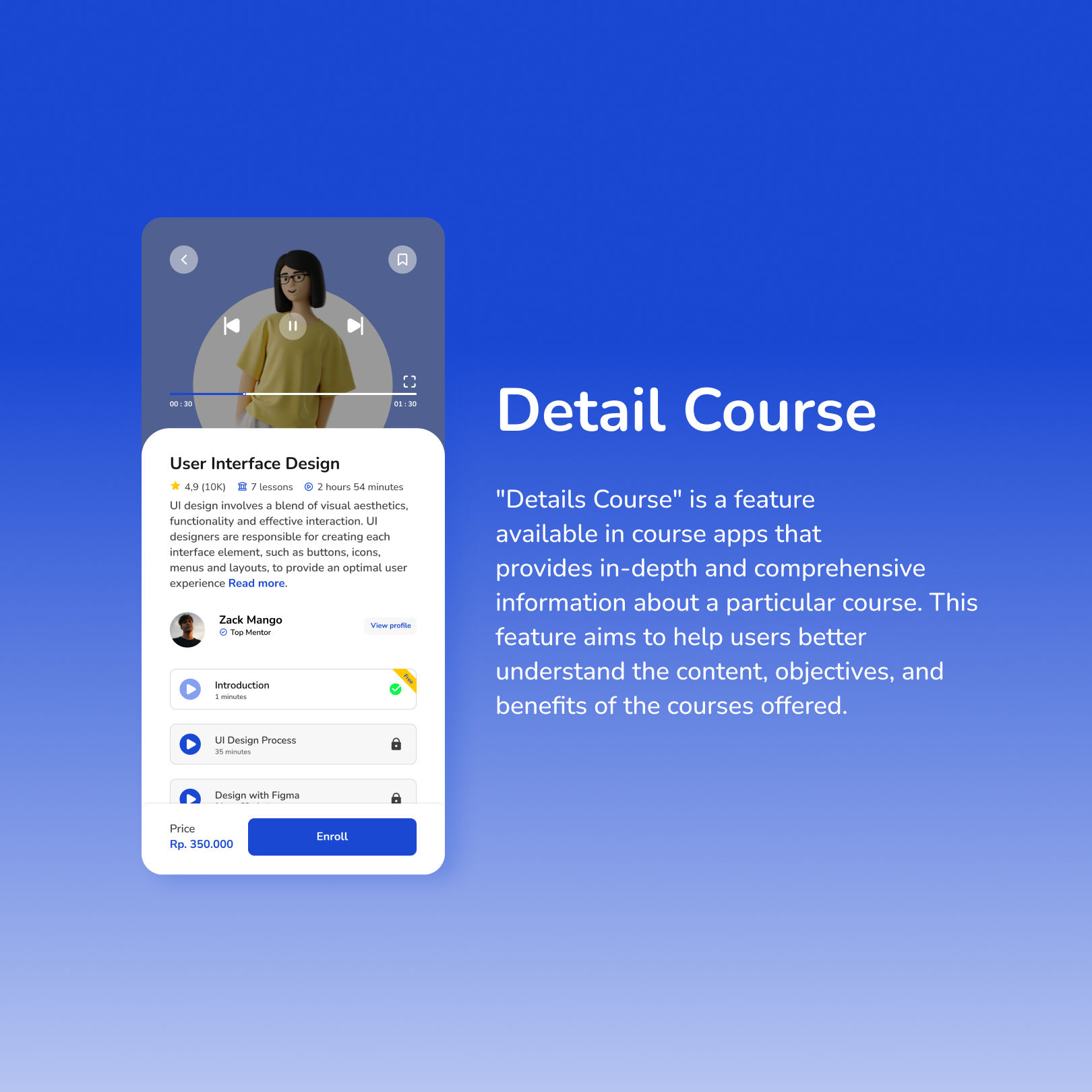 Sinau - Platfrom Course Mobile