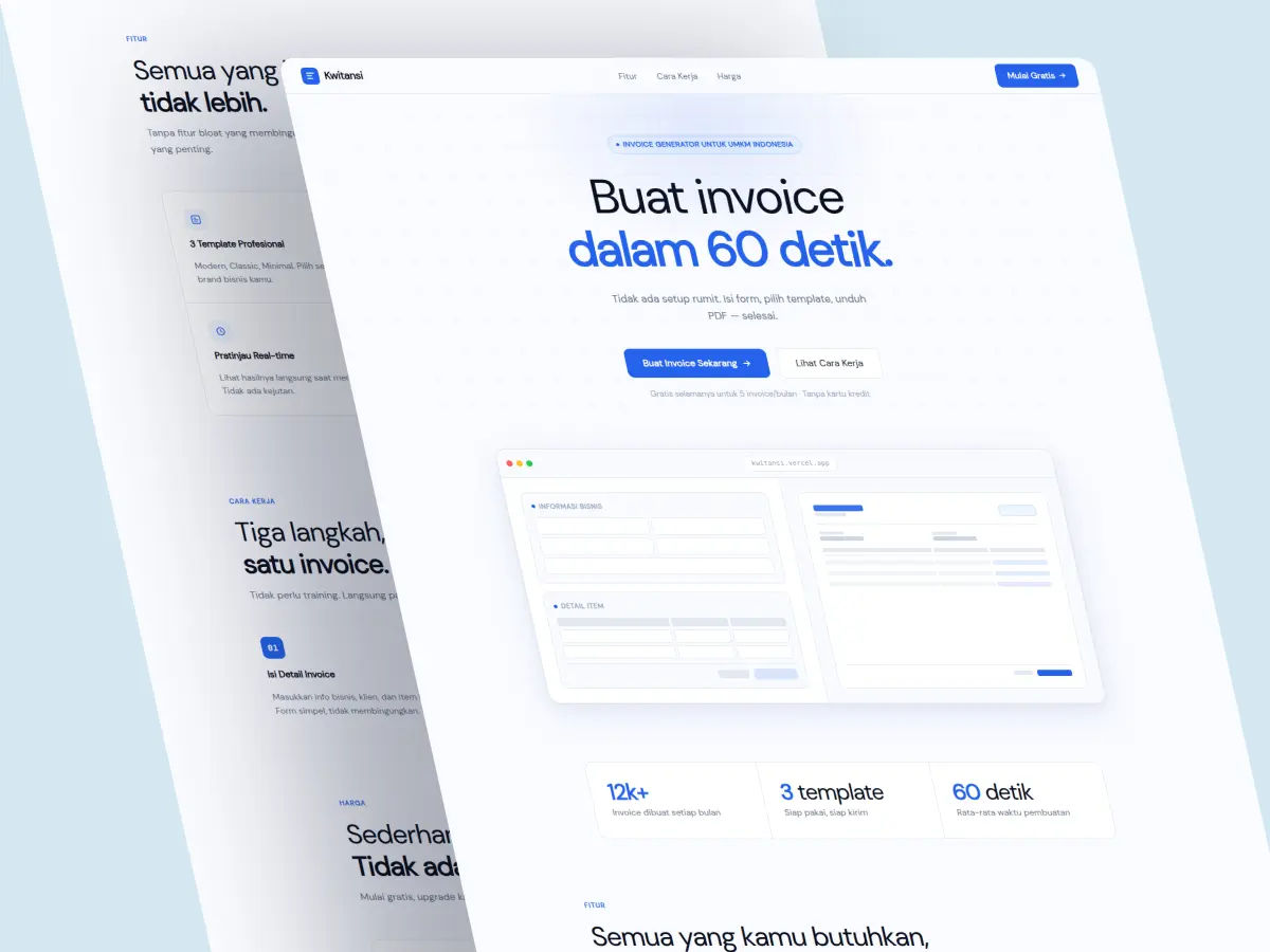 Kwitansi – Digital Invoice