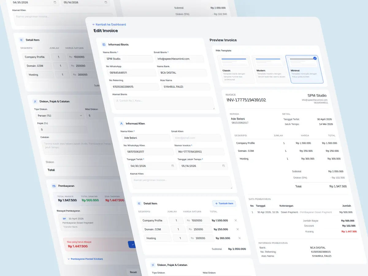Kwitansi – Digital Invoice