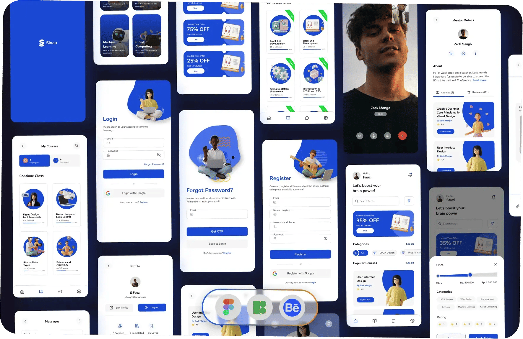 Sinau - Platfrom Course Mobile