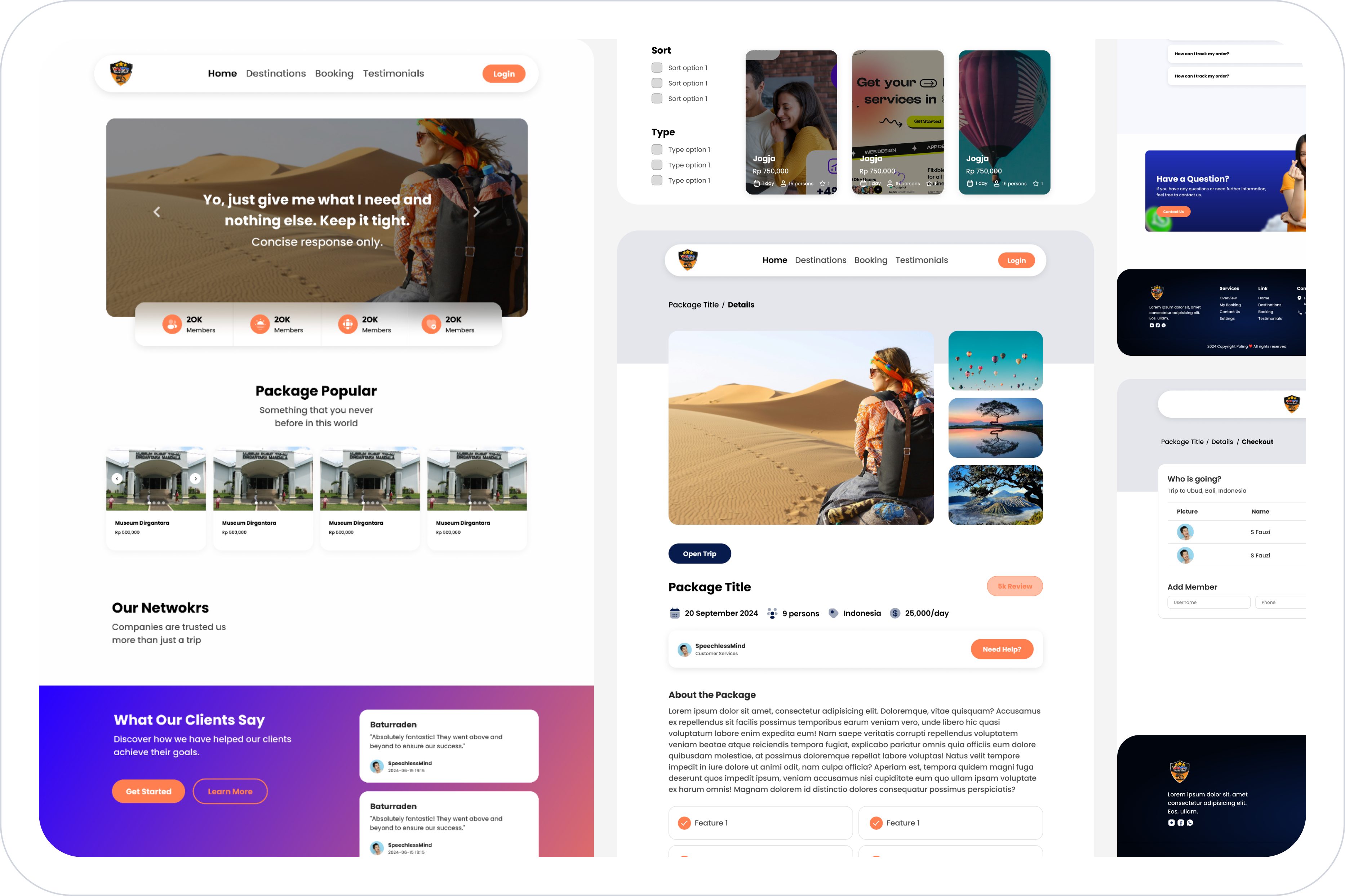 WaWe Tour and Travel Booking Website - Image 1