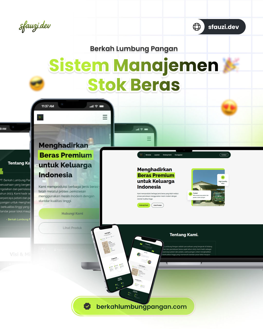 Rice Stock Management System - Berkah Lumbung Pangan