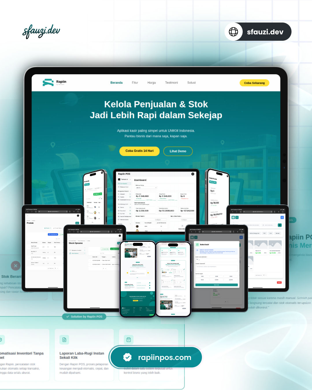 Rapiin POS – Cashier and Stock Management System